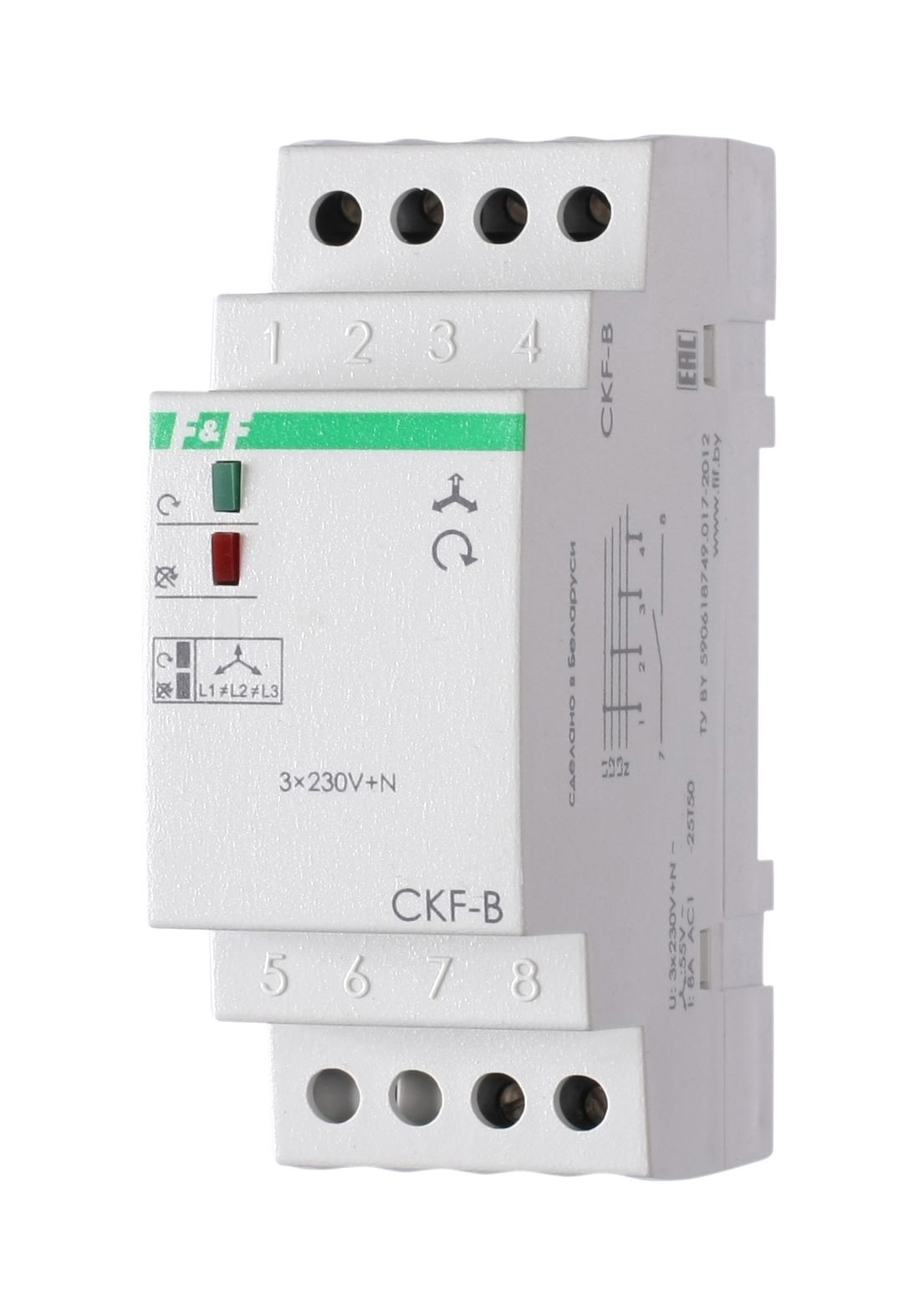 Реле контроля фаз CKF-B