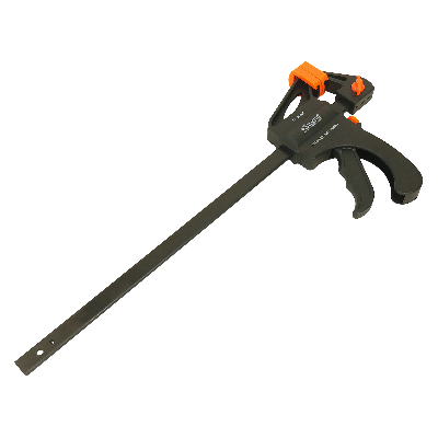 Струбцина быстрозажимная зев 30см глубина 7см надежная фиксация