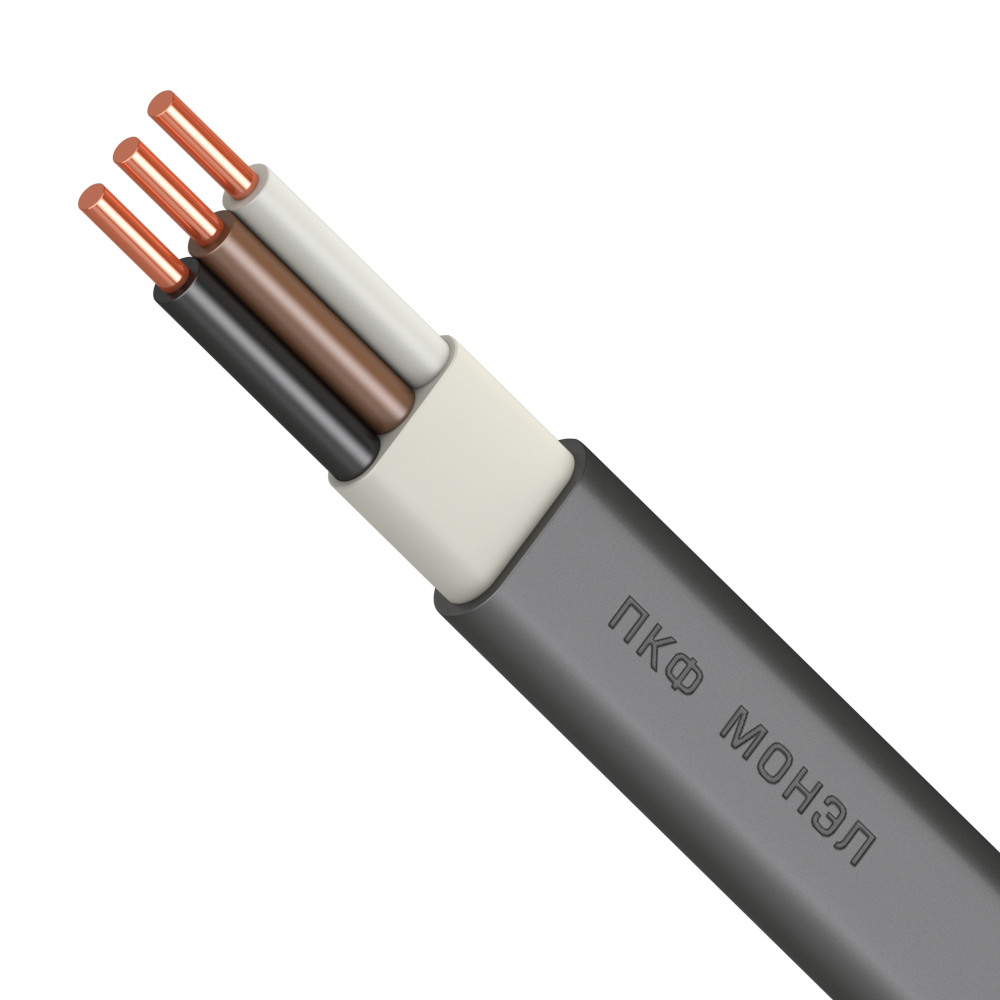 Кабель силовой ВВГ-Пнг(А)-LS 3Х2.5ок(N.PE)-0.660  100м ТРТС