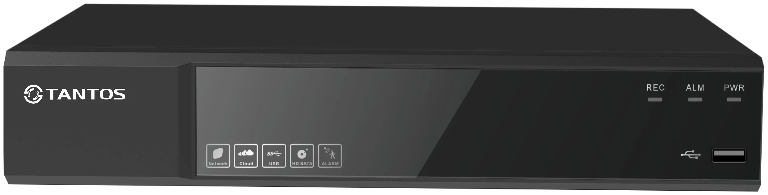 Видеорегистратор IP сетевой (NVR) 4-канальный 8 Мпдо 1 HDD