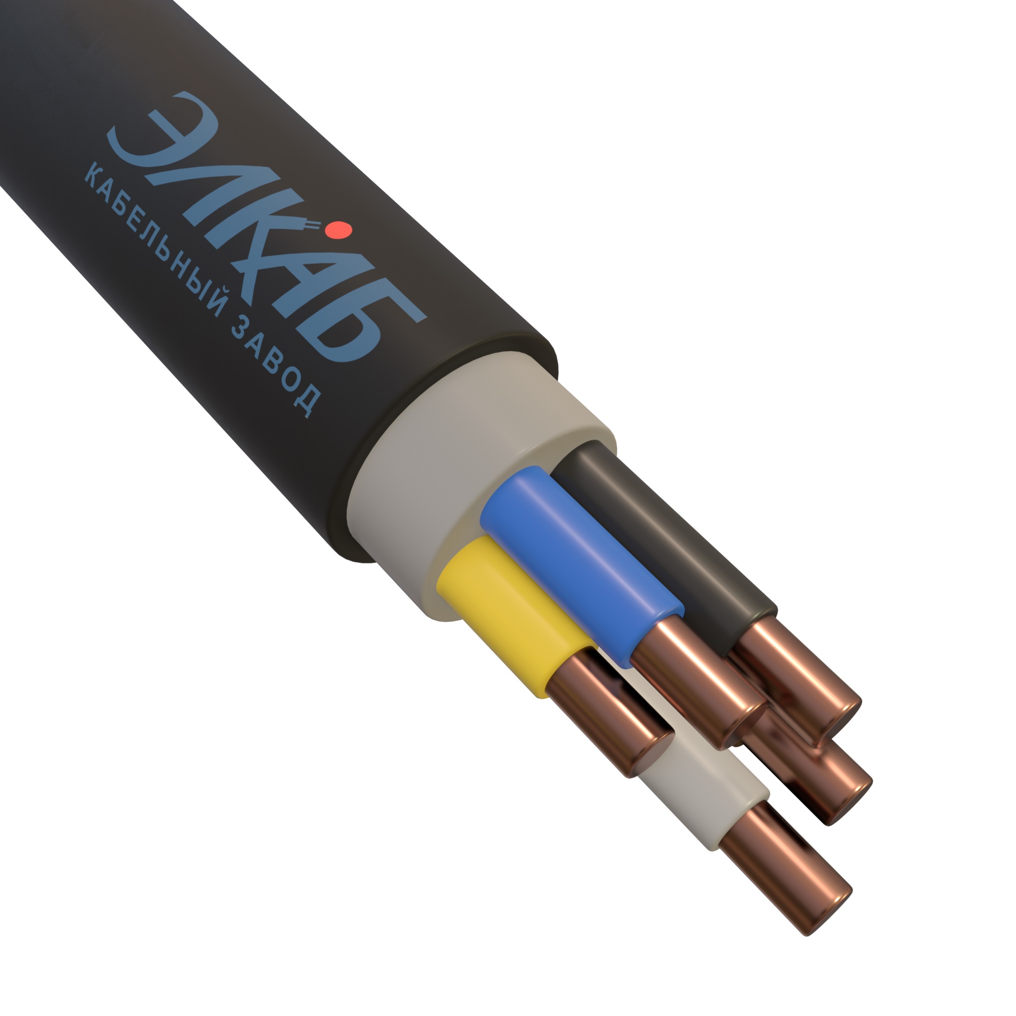 Кабель силовой ВВГнг(А)-LSLTx 5х16,0 ок (N,PE) - 0,66 кВ ТРТС