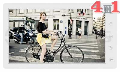 Монитор видеодомофона цветной