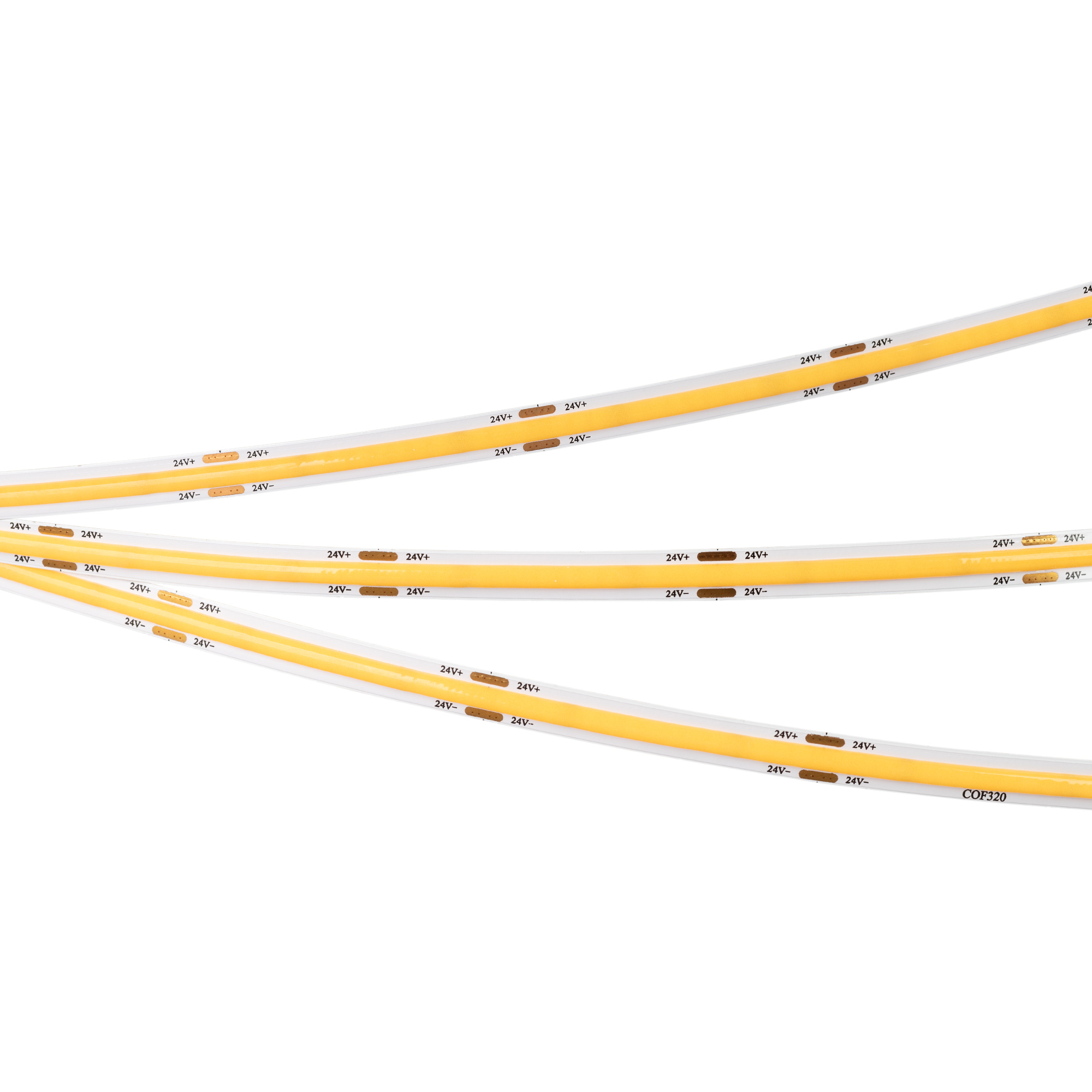 Лента светодиодная COB-X320-8mm 24V Day4000 (8 W/m, IP20, 5m) (ARL, 320 LED/m)