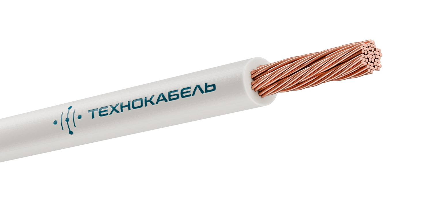Провод силовой ПуГВнг(А)-LS 1х1,5 белый ТРТС