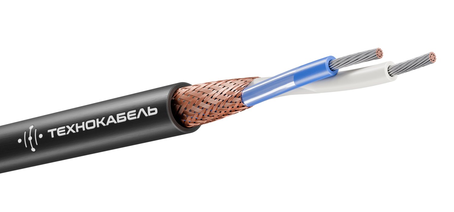 Кабель монтажный МКЭШВнг(А)-LS 1х2х1(100м) ТРТС
