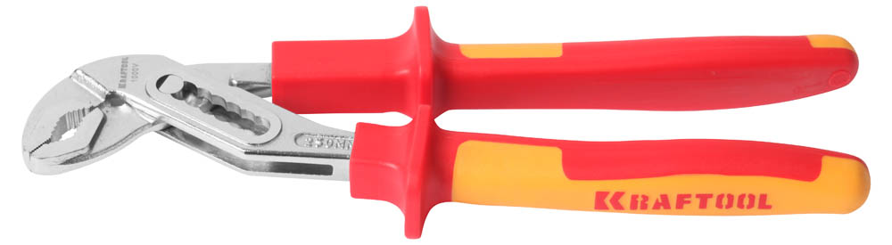 Клещи ''ELECTRO-KRAFT'', Cr-Mo сталь, двухкомпонентная маслобензостойкая рукоятка, хромированное покрытие, 250мм