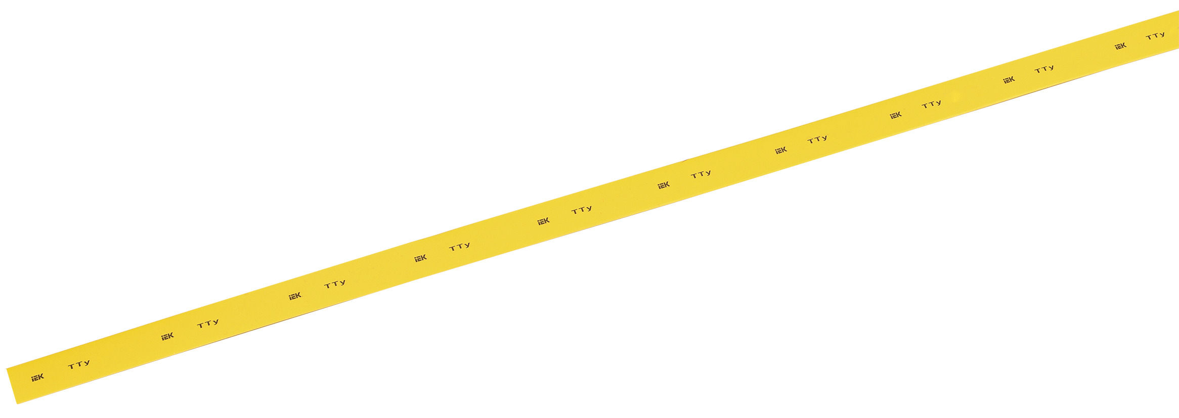 Трубка термоусаживаемая ТТУ 25/12.5 желтая (1м)