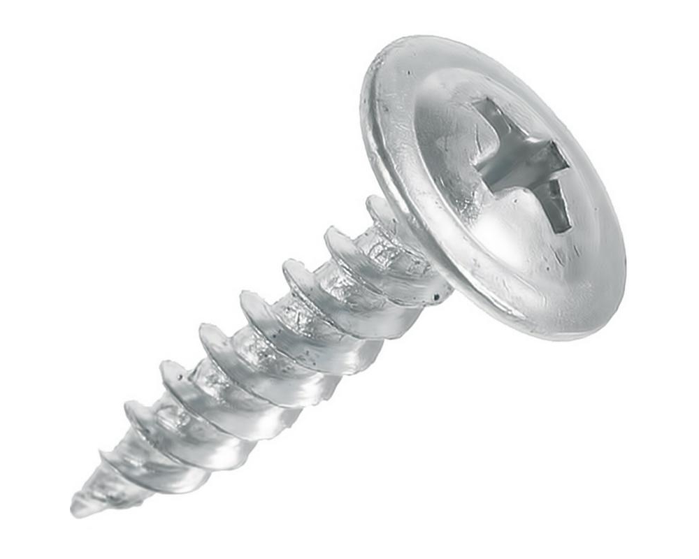 Саморез металл/металл 4.2х38 острый цинк 200 шт