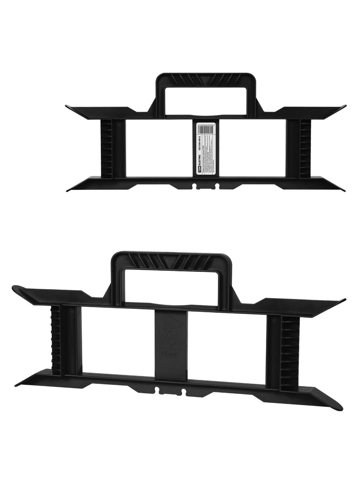Рамка для провода черная TDM