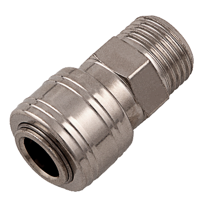 Муфта универсальная быстросъемная (мама), внешняя резьба 1/2, 1 шт.