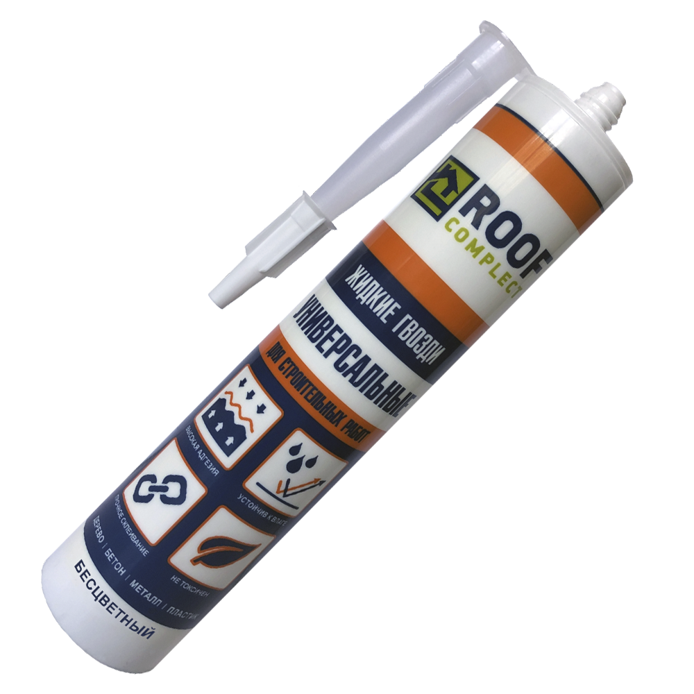 Жидкие гвозди Roof Complect бесцветные