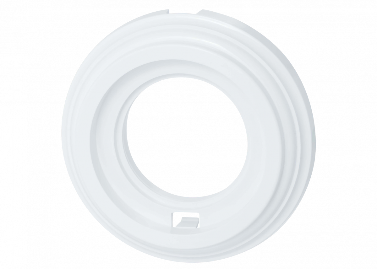 Лизетта Рамка 1 постовая, пластик, цвет Белый