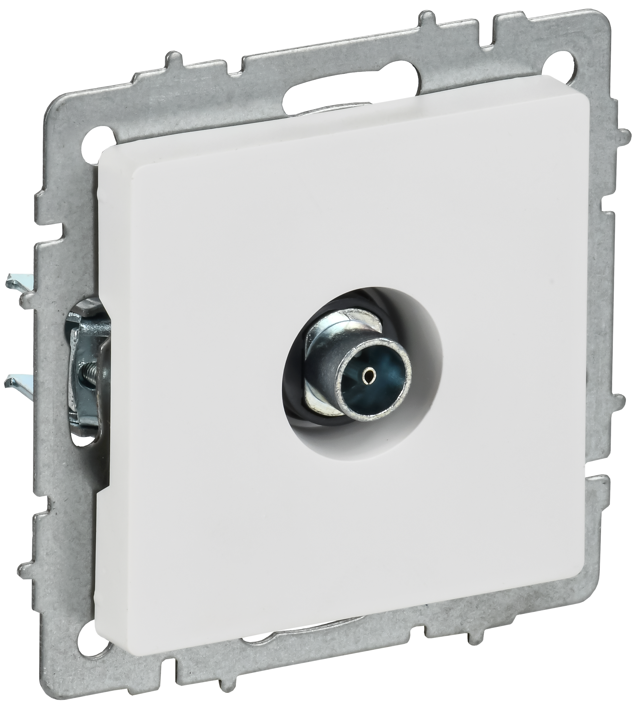 BRITE Розетка TV оконечная РТВ11-0-БрАБ арктический белый IEK