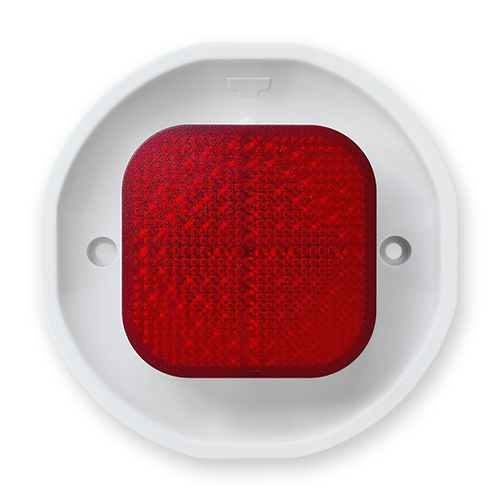 Оповещатель охранно-пожарный светозвуковойоповещатель светозвуковой, сверхяркие светодиоды. Два самостоятельных канала: свет и звук, свет/звук  25 мА/60 мА. Защита от переполюсовки, IP54.