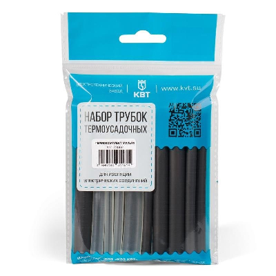 Набор клеевых термоусадочных трубок Гермокомплект 12/4 (нарезка 100мм)