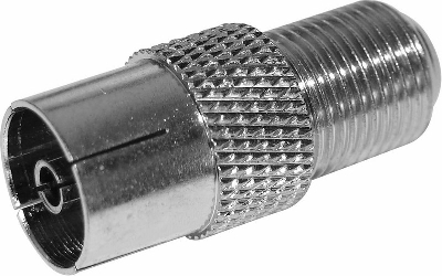 Переход гнездо F - гнездо TV,