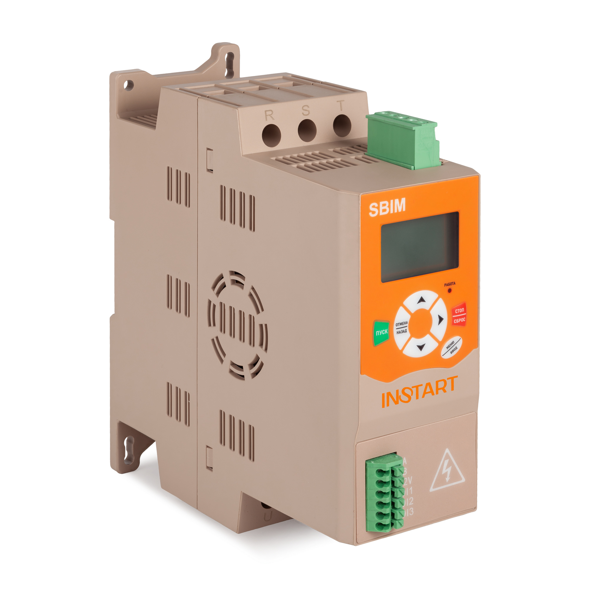 Устройство плавного пуска  SBIM-3.0/7.2-04 3.0кВт 7.2А, 3 ~ 400 (380)B, IP20, байпас встроен
