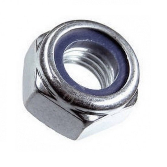 Гайка DIN985 М4 самоконтрящаяся оцинкованная