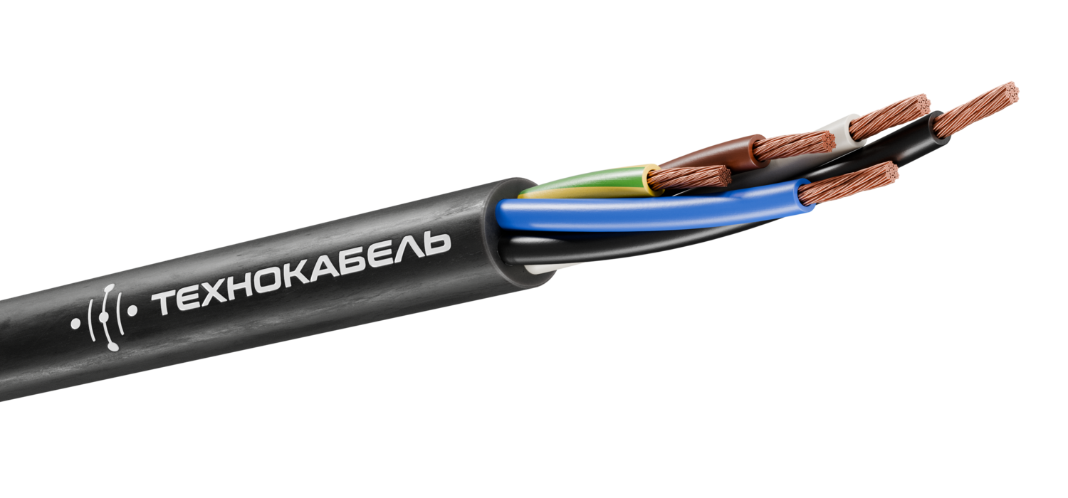 Кабель силовой КГВВнг(А)-LS 5Х6 (N. PE)-0.660 ТРТС