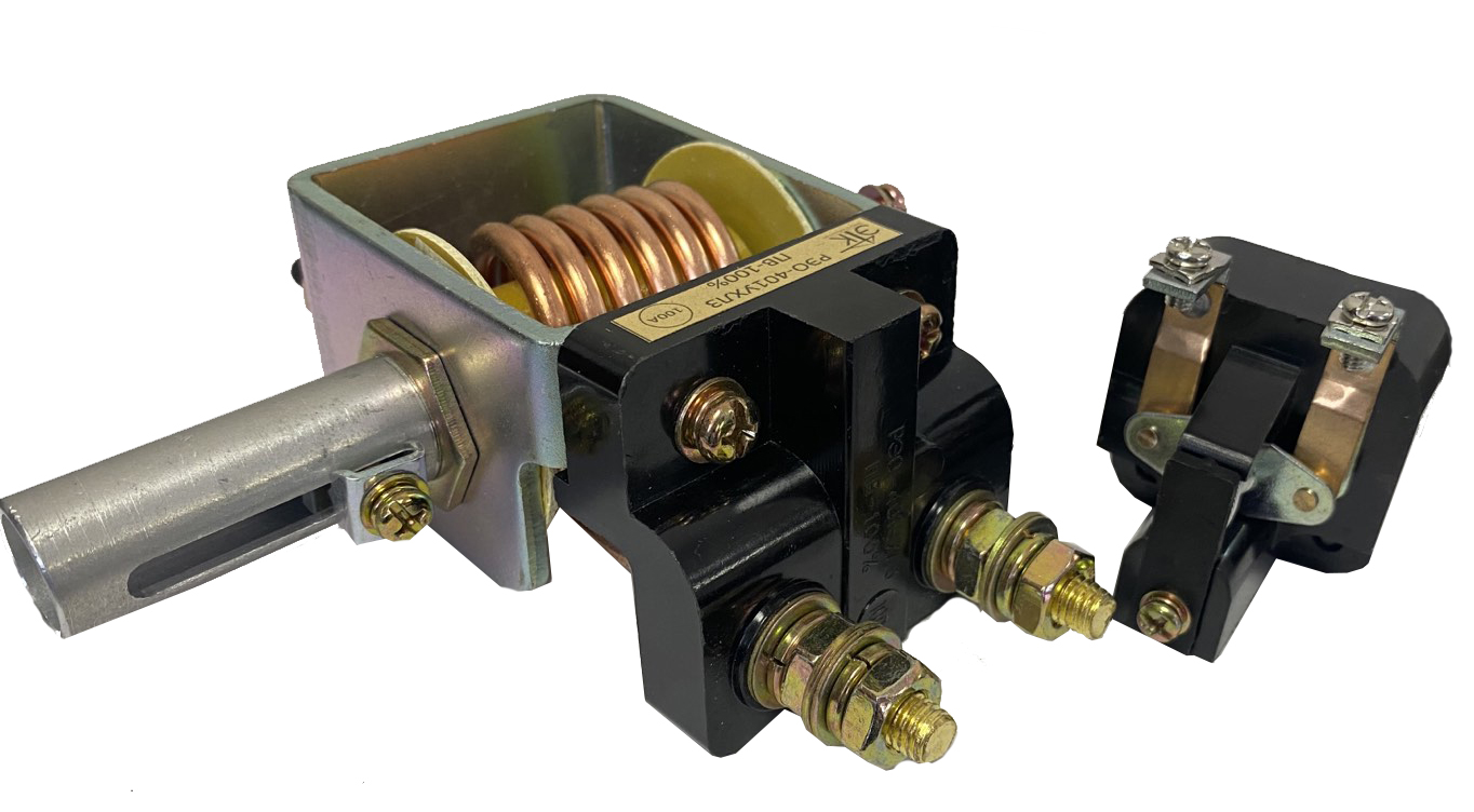 Реле с блоком контактов РЭО 401 100А