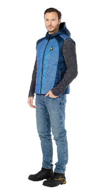 Жилет мужской Хэдвей Lumi, цвет синий, р. 104-108
