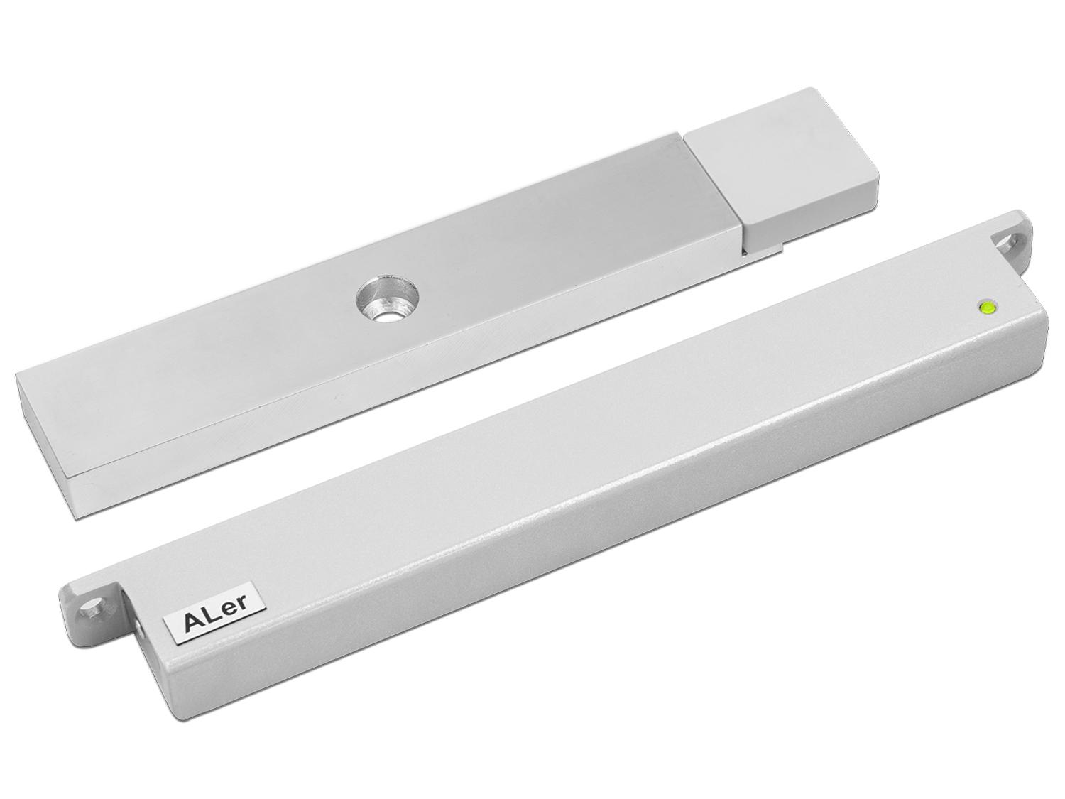 Замок электромагнитный AL-200 Premium 12V серый