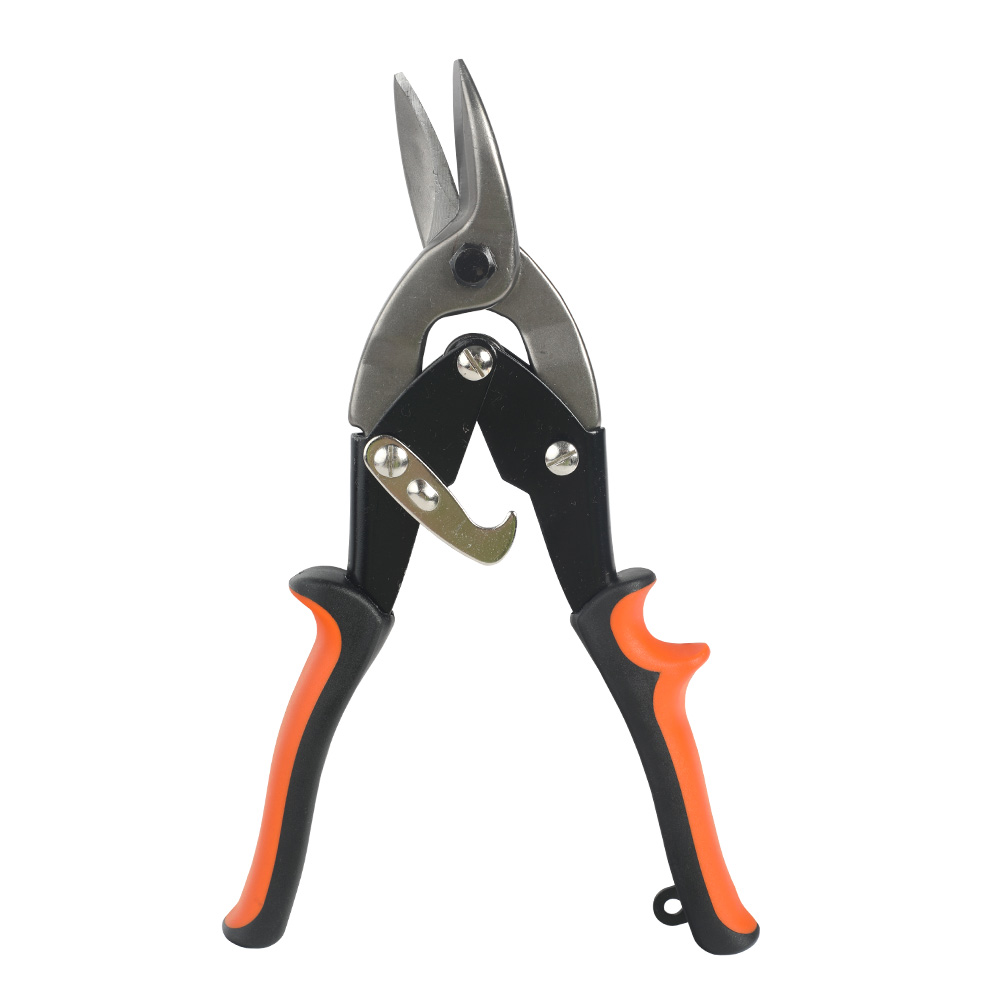 Ножницы по металлу ASP-250L, левый рез, CRV, двухкомпонентные рукоятки, 250мм