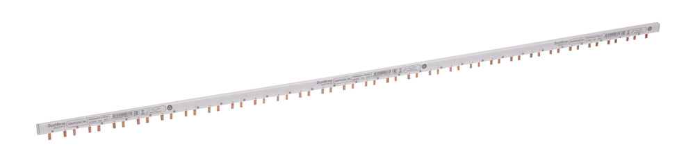 City9 Set Шина гребенчатая 2P (L1L2) шаг 18мм 56 модулей 63А