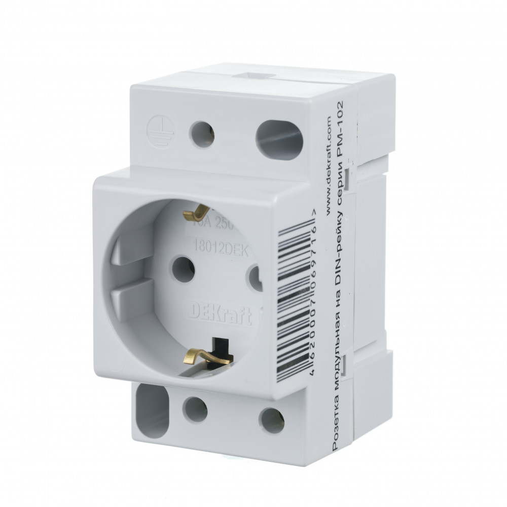 Розетка на DIN-рейку РМ-102 16А