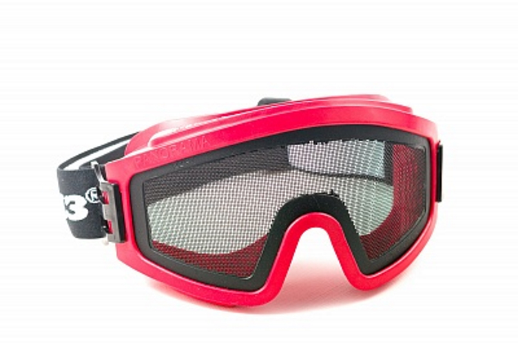 Очки защитные закрытые с прямой вентиляцией ЗП2 PANORAMA СТАЛЬ (универсальный стальной сетчатый экран, широкая полоса обтюрации, возможно ношение с коррегирующими очками,плотное прилигание к лицу,-50°C + 130°C)