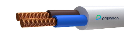 Провод ШВВП 2х0.75 белый до 380В