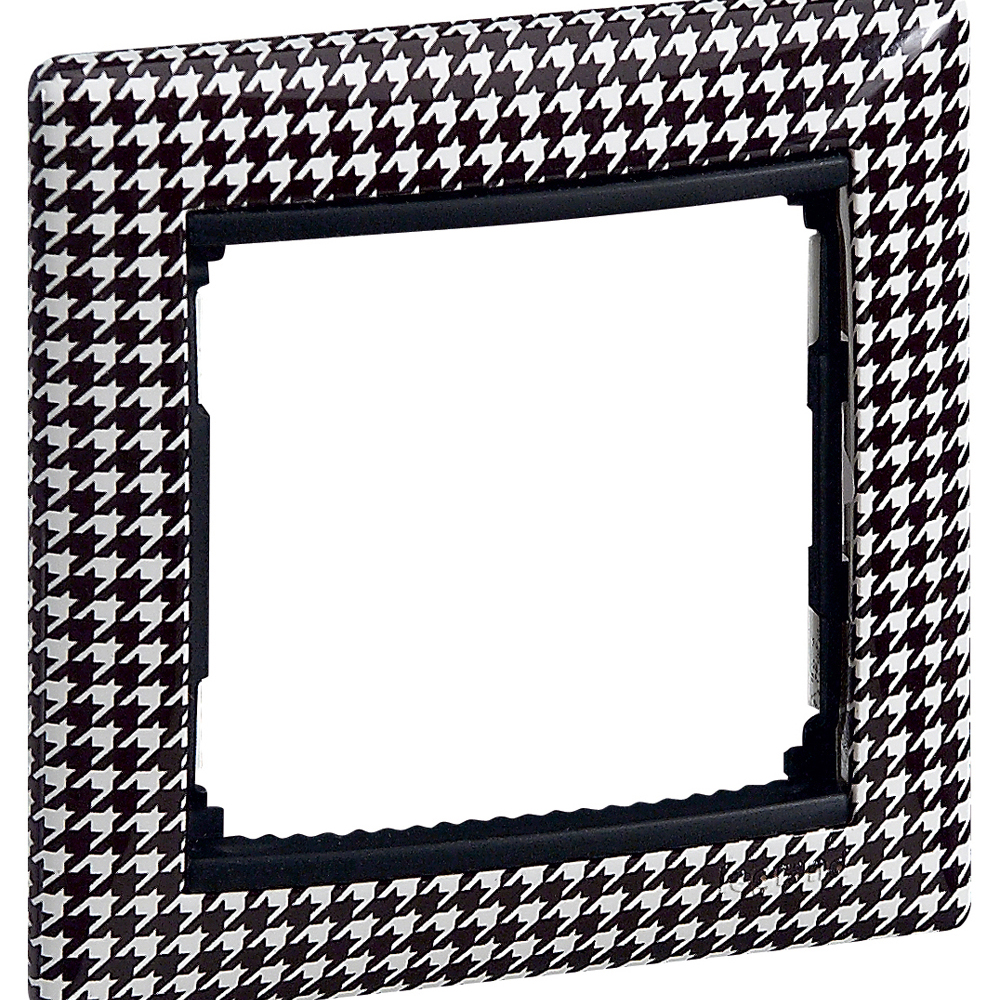 VALENA Рамка 1 пост Гусиные лапки