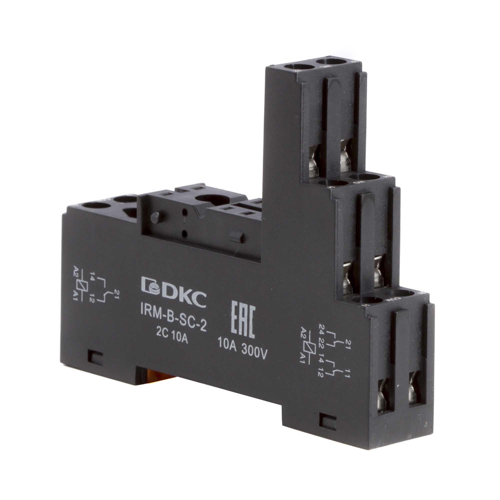 Колодка с винтовыми клеммами для реле серии IRM