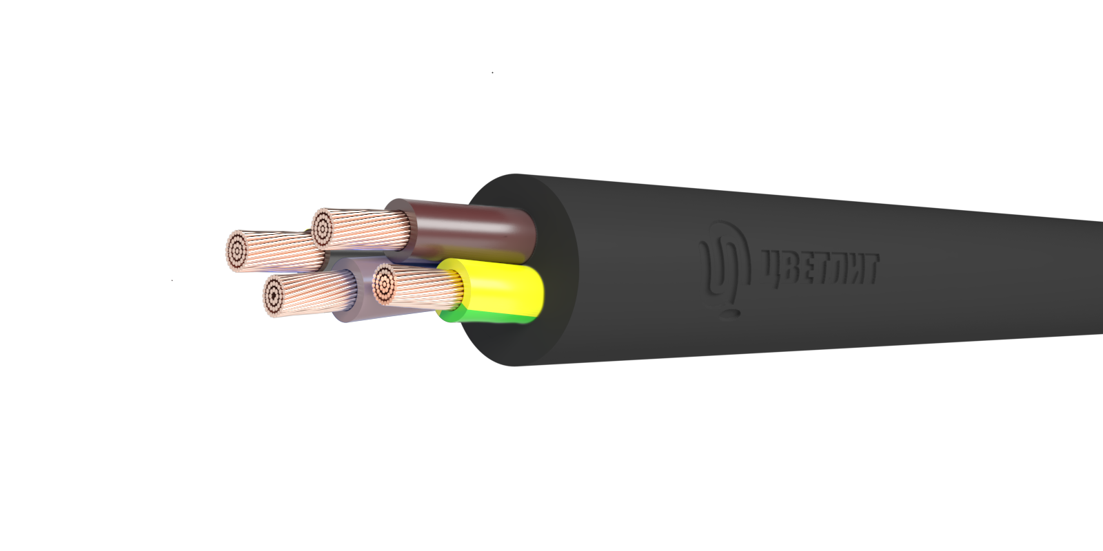 Кабель силовой КГТП-ХЛ 3х6+1х4(PE) 380/660-2 ТРТС