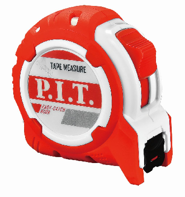 Рулетка с фиксатором   3 м x 16 мм, ABS TPR