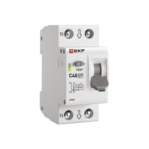 Устройство защиты от дугового пробоя (УЗДП) с автоматическим выключателем 1P+N 40А (C) 6кА PROxima