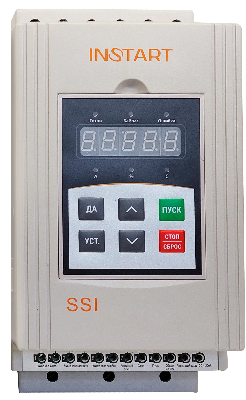 Устройство плавного пуска SSI-11/23-04 11кВт, 23А, 3Ф, 380В±15%, 50Гц/60Гц, IP20, без встроенного байпаса