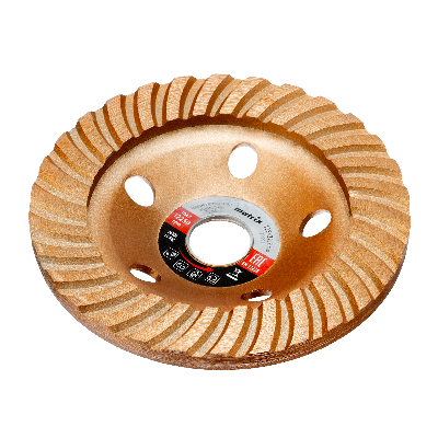 Чашка алмазная зачистная, 125 мм, Turbo