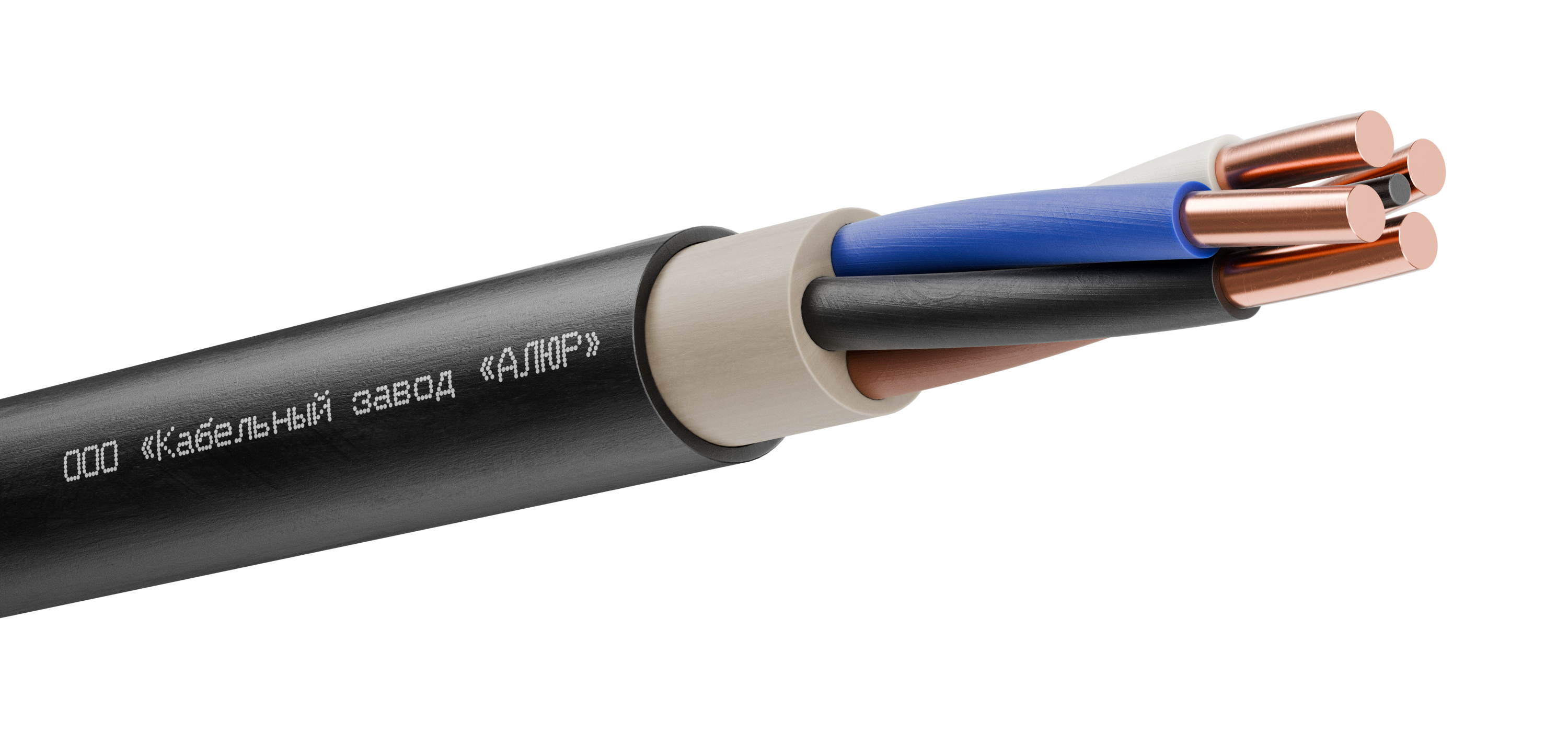 Кабель силовой ВВГнг(А)-LS 4х25 (N)-0.660 однопроволочный