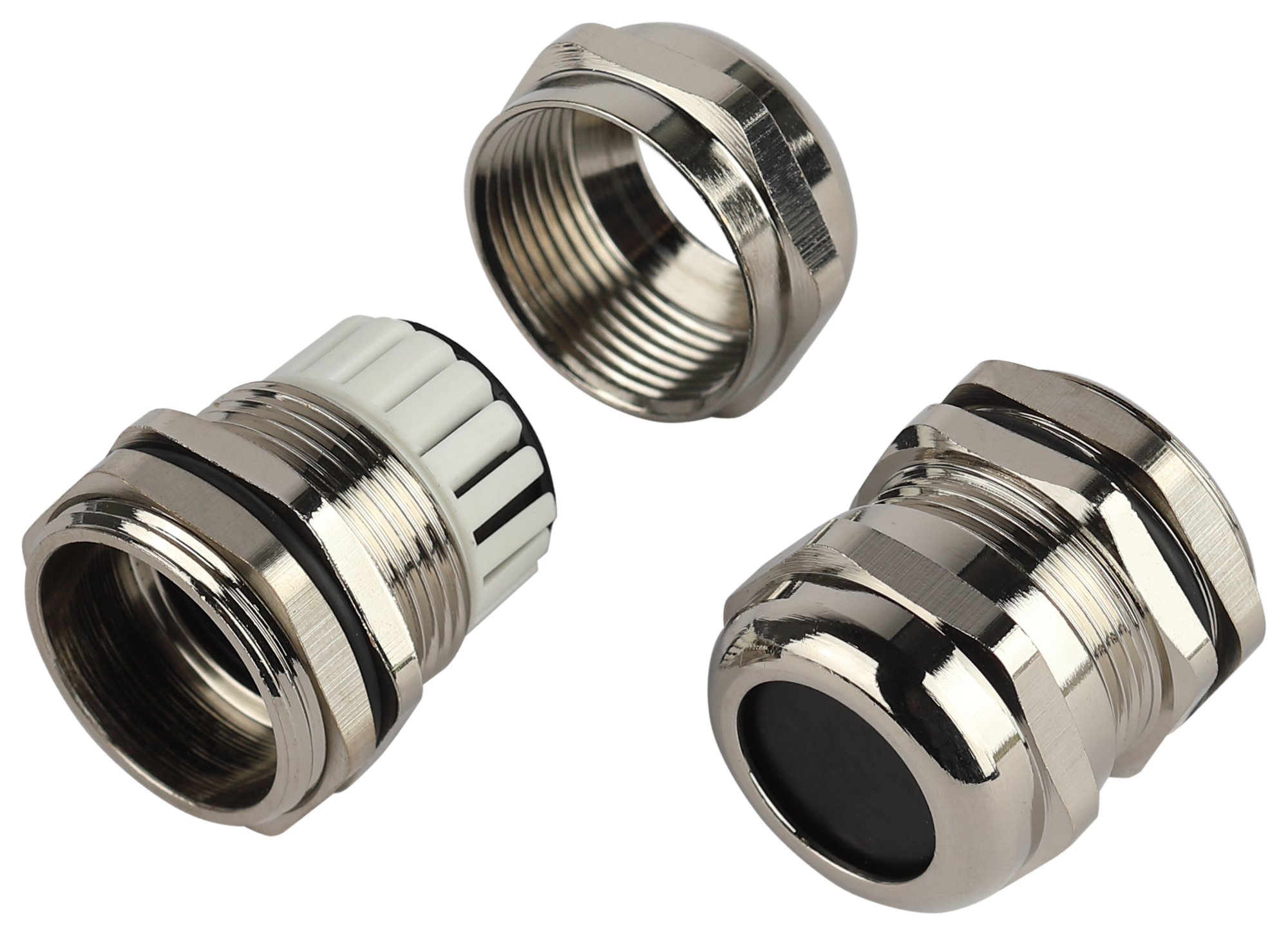 Ввод кабельный сальник NO-224-260 латунный PGM 21 (d отв.28 мм / d провод.13-18 мм) IP68 (упаковка 5 штук)