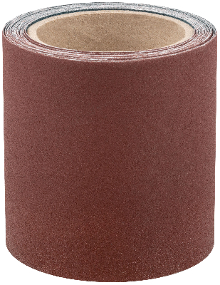 Рулон шлифовальный мини на тканевой основе, алюминий-оксидный абразивный слой 115 мм х 5 м, P120