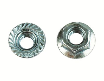 Гайка М6 с насечкой препятствующей откручиванию (200 шт) ДКС