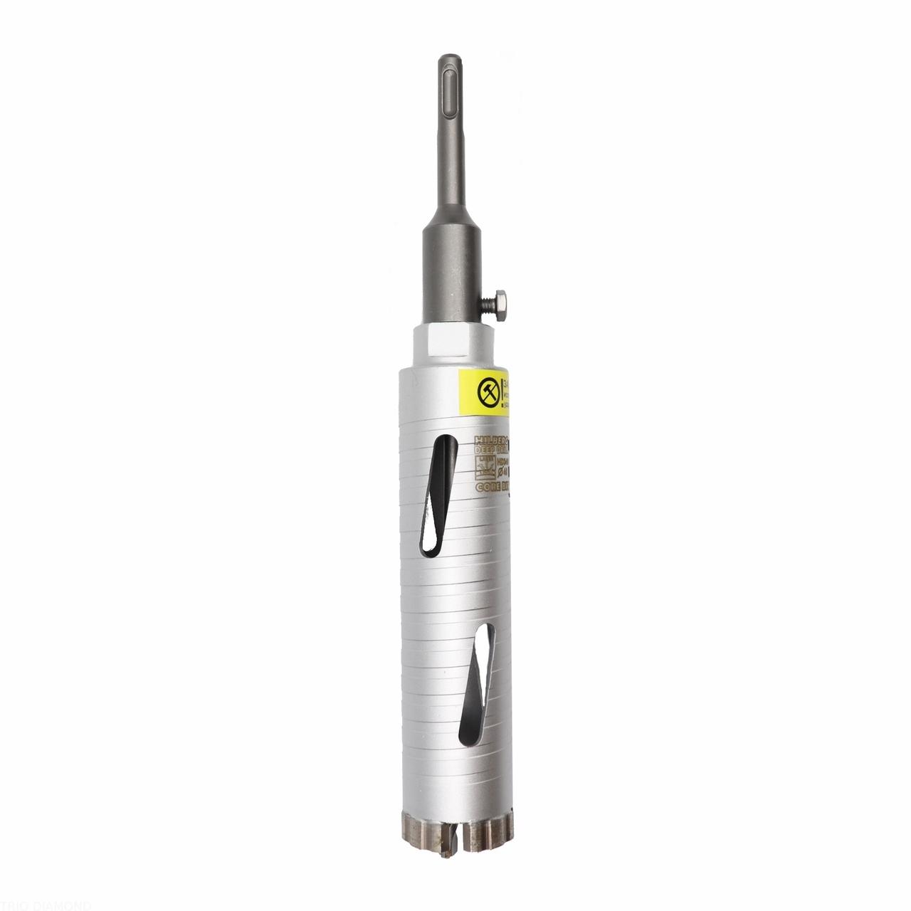 Коронка алмазная по бетону 40х150 мм Hilberg Laser Deep Drill