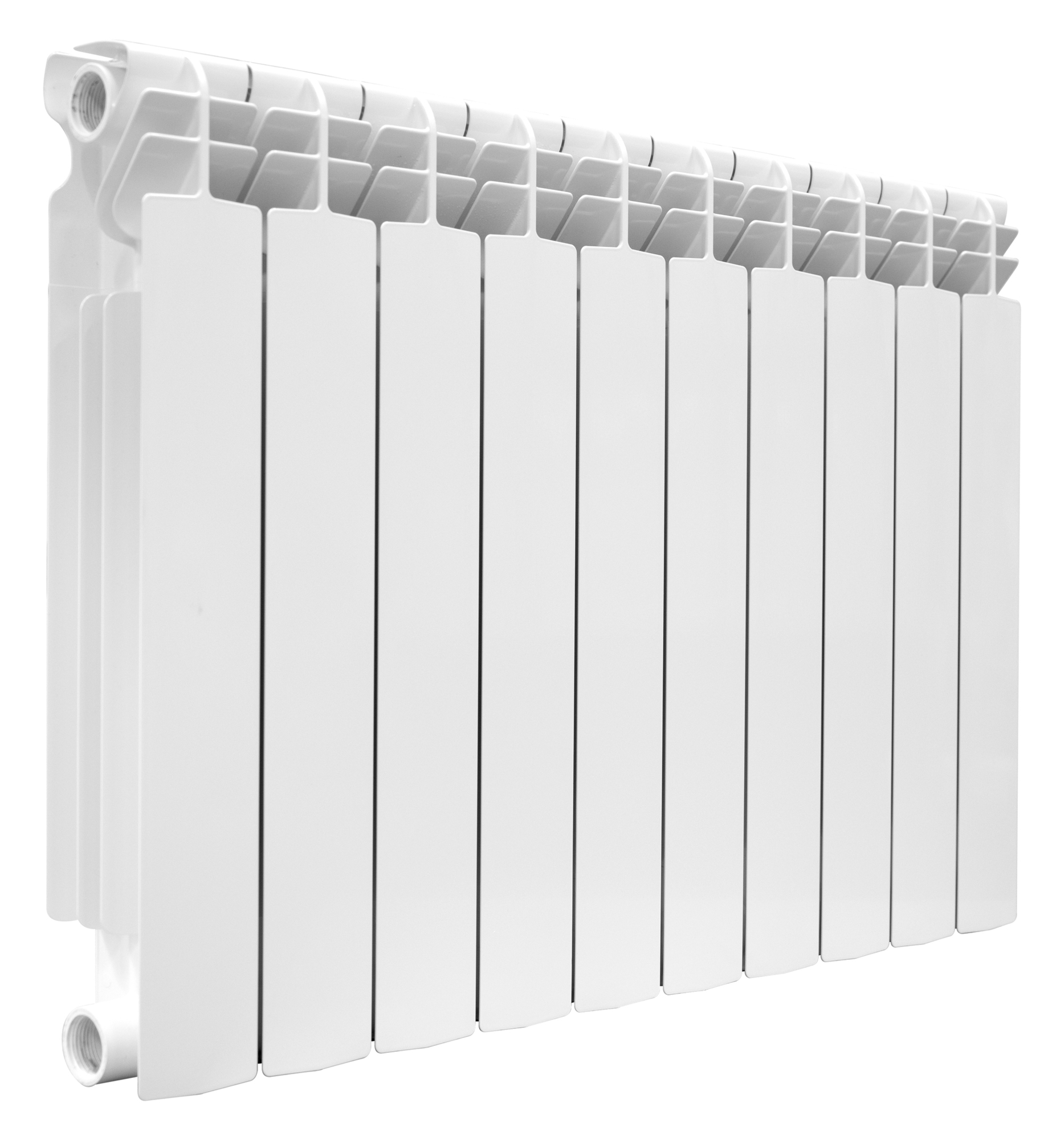 Радиатор биметаллический секционный  500/100/10 боковое подключение