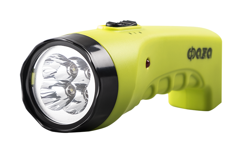 Фонарь аккумуляторный AccuF2-L04-gn (зел.)