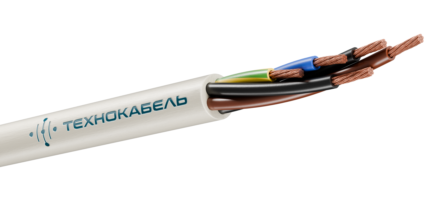 Провод ПВС 5х2,5(4х2,5+1х2,5) ТРТС