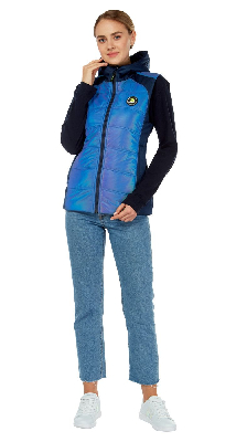 Жилет женский Хэдвей Lumi, цвет синий, р. 112-116