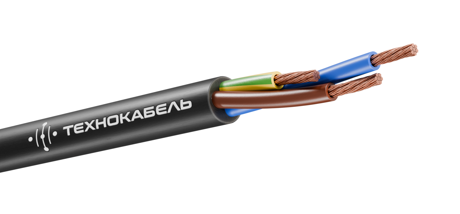 Провод ПВСнг(А)-LS 3х2,5(2х2,5+1х2,5ч) ТРТС