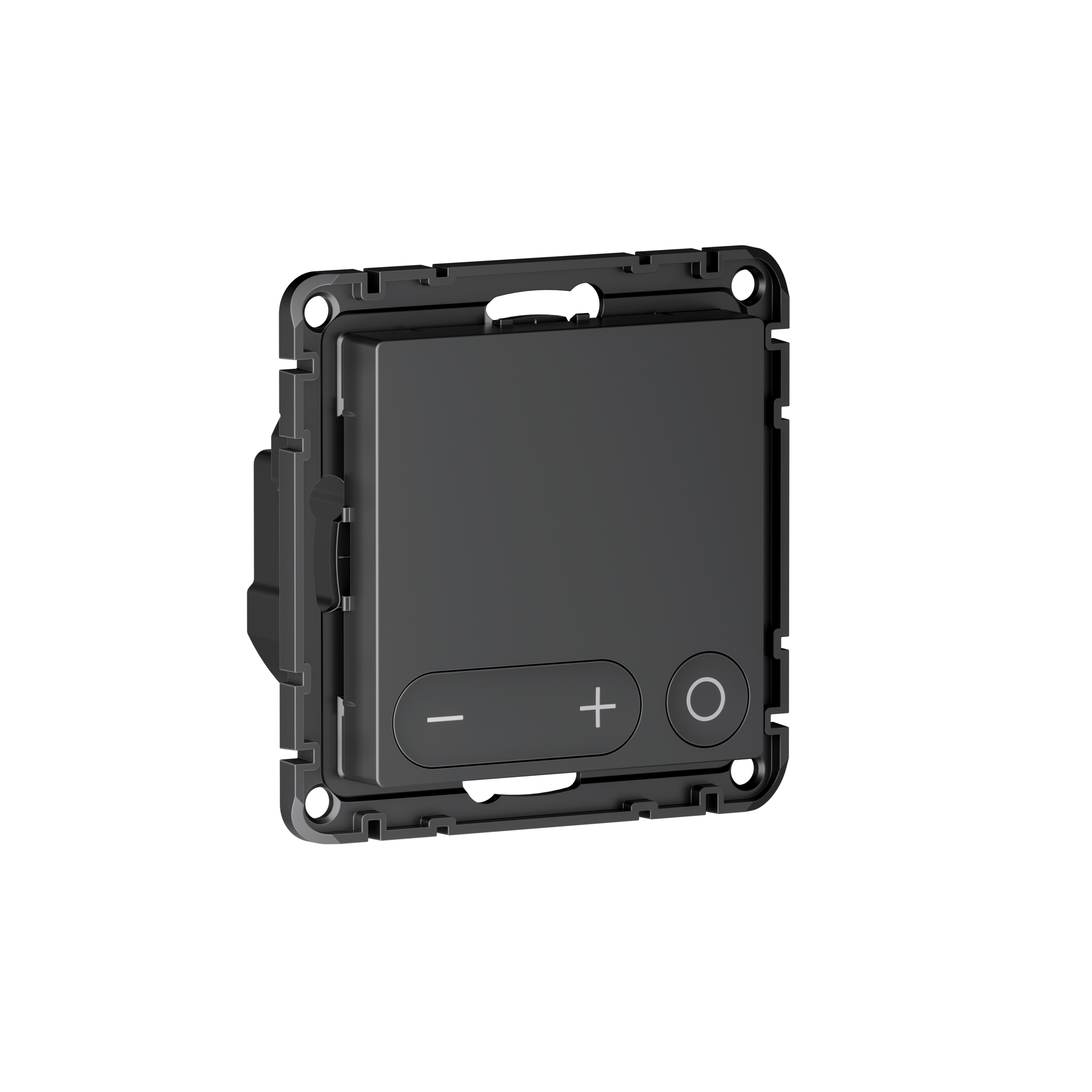 ATLASDESIGN SMART Термостат программируемый для   электрического теплого пола, Zigbee, 16 А, мех.,  ЧЕРНЫЙ