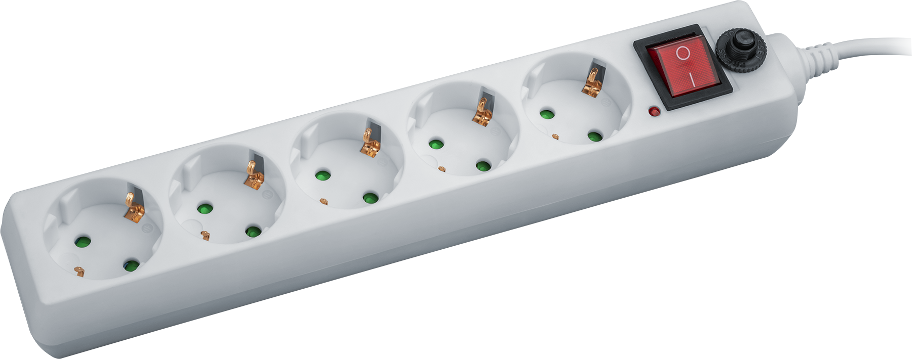 Фильтр сетевой NSP-05-180-ESC-3х0.75 5 гнезд (1.8м)